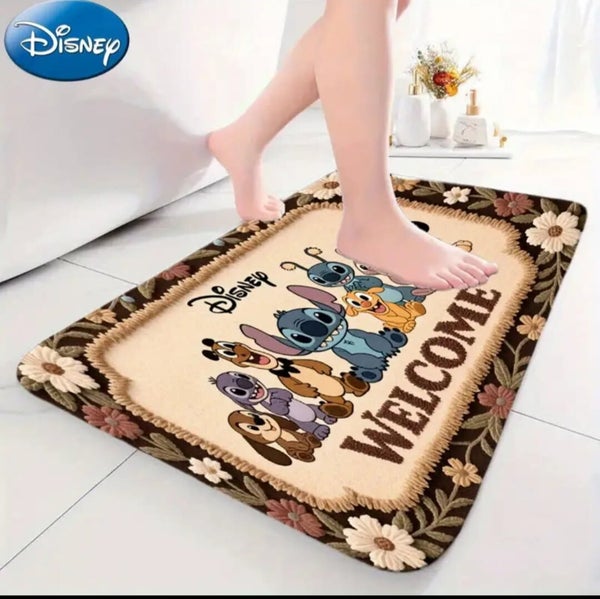 Tapis stitch et c'est amis