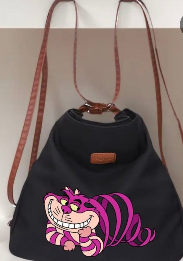 Sac a main bandoulière chat d'Alice