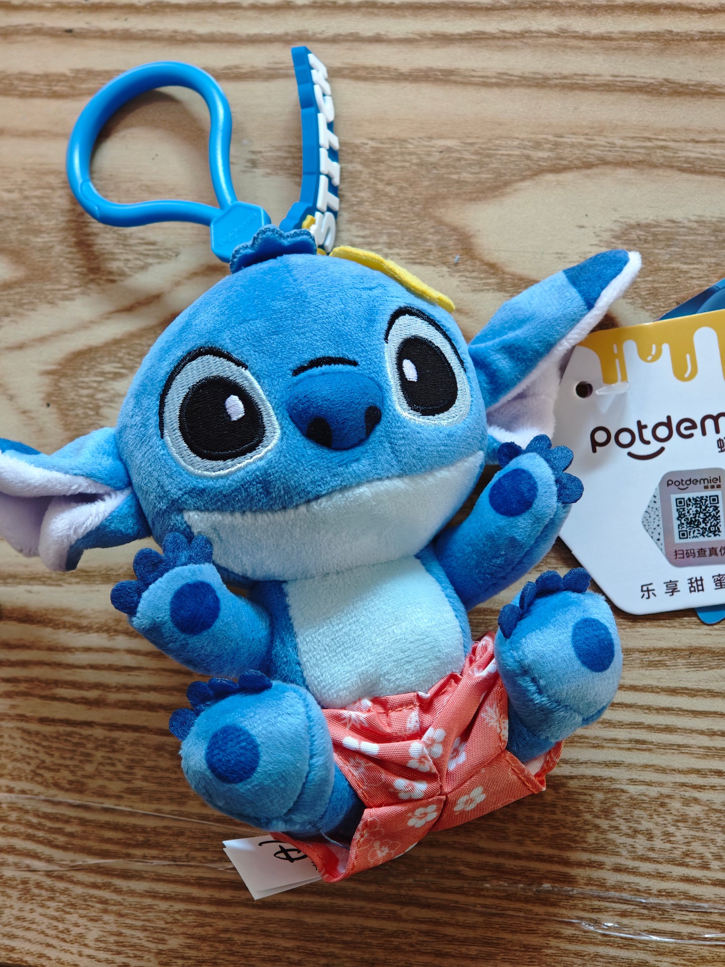 Porte clés bag clip stitch