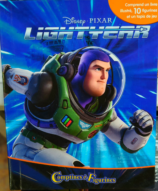 Livre figurine buzz l'éclair