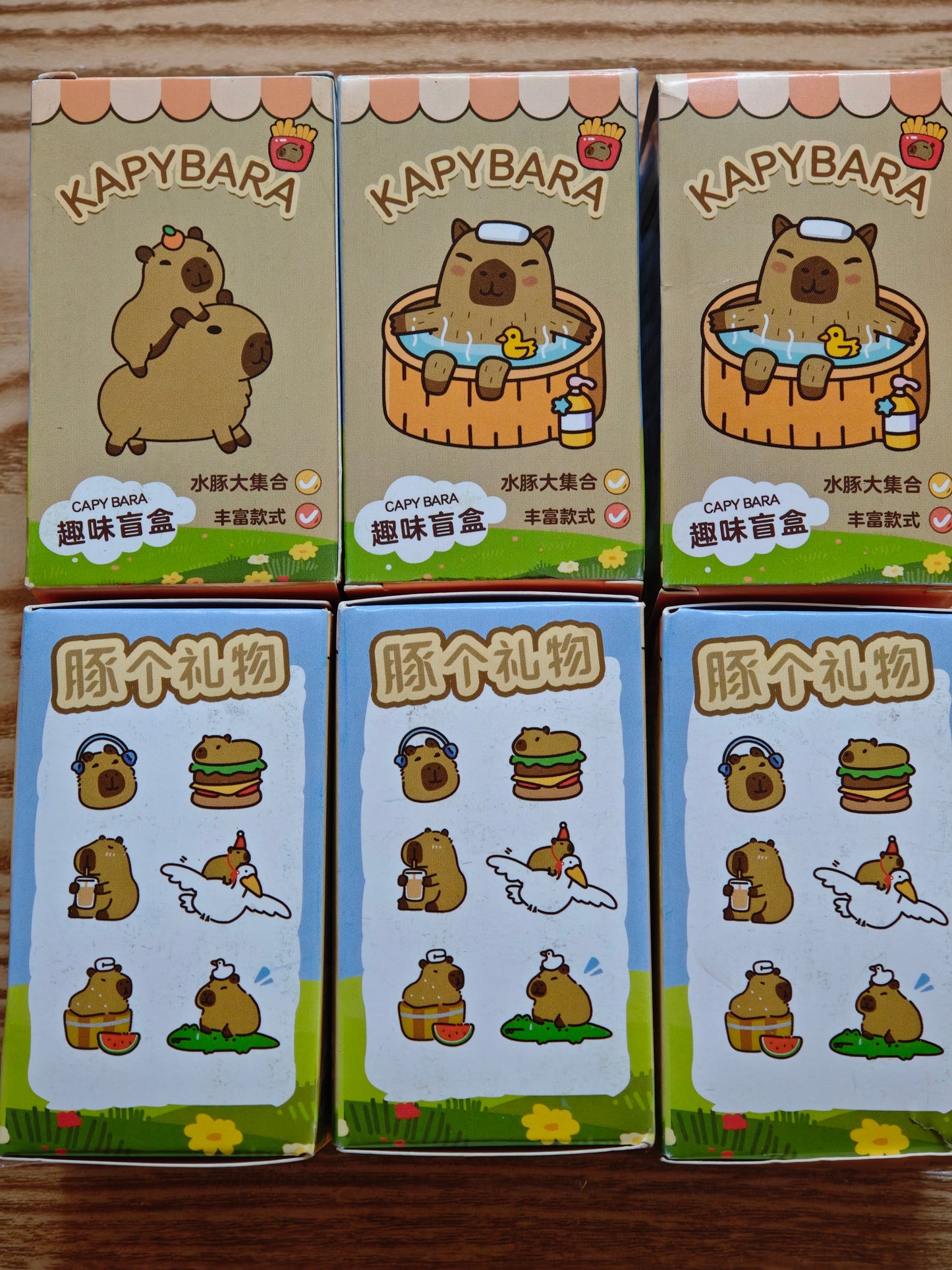 Boite mystères kapibara