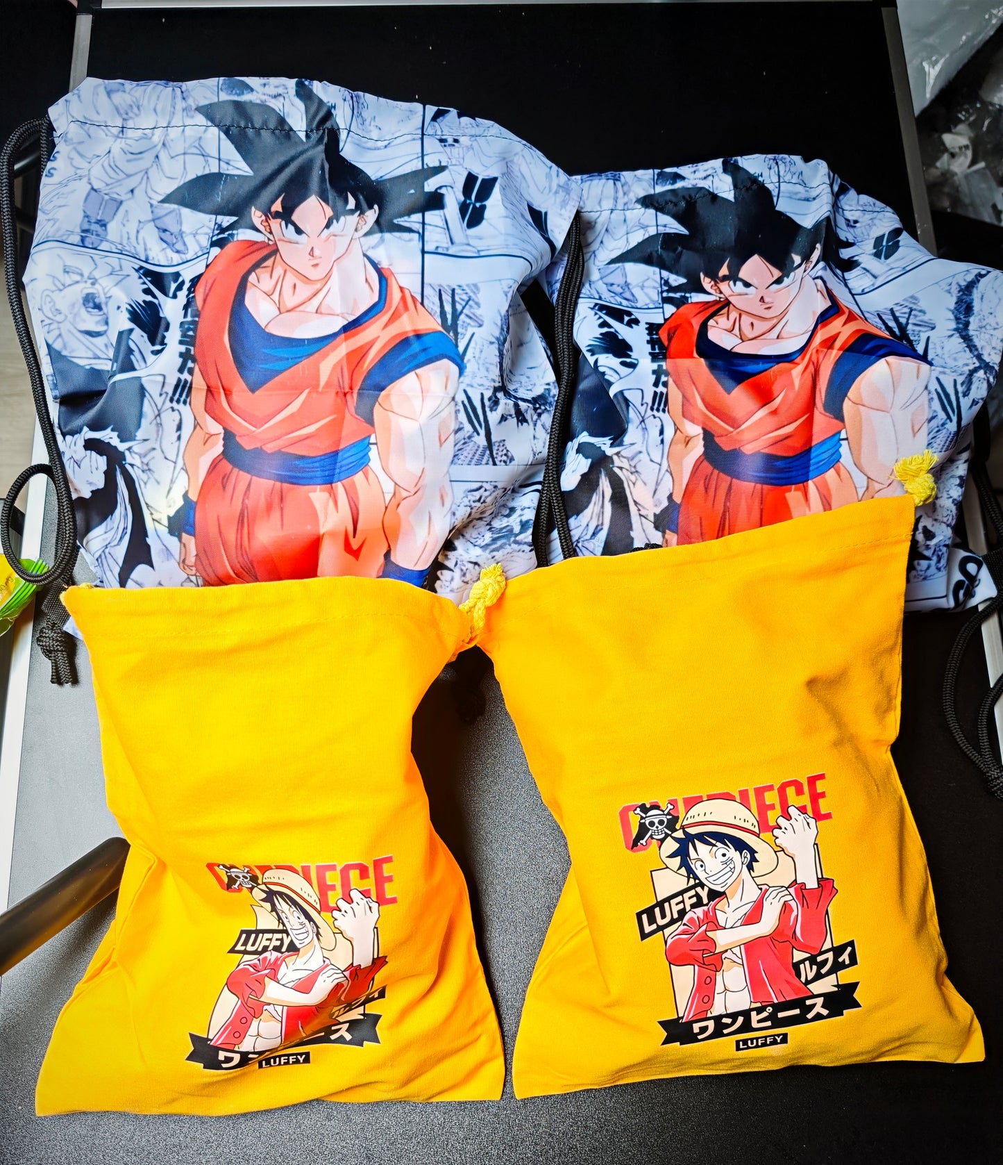 Tote bag garnis manga et jeux vidéo 🔥